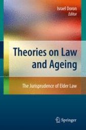 book Theories on Law and Ageing: The Jurisprudence of Elder Law