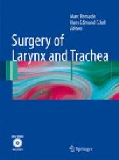 book Surgery of Larynx and Trachea