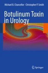 book Botulinum Toxin in Urology