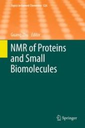 book NMR of Proteins and Small Biomolecules