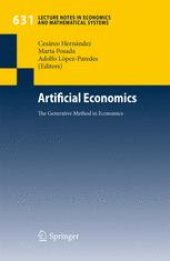 book Artificial Economics: The Generative Method in Economics