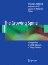 book The Growing Spine: Management of Spinal Disorders in Young Children