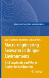 book Macro-engineering Seawater in Unique Environments: Arid Lowlands and Water Bodies Rehabilitation