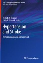 book Hypertension and Stroke: Pathophysiology and Management