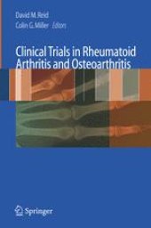 book Clinical Trials in Rheumatoid Arthritis and Osteoarthritis