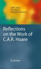 book Reflections on the Work of C.A.R. Hoare