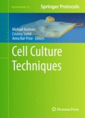 book Cell Culture Techniques