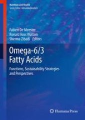 book Omega-6/3 Fatty Acids: Functions, Sustainability Strategies and Perspectives