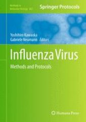 book Influenza Virus: Methods and Protocols