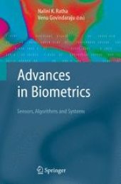 book Advances in Biometrics: Sensors, Algorithms and Systems