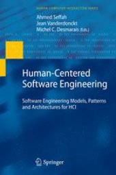 book Human-Centered Software Engineering: Software Engineering Models, Patterns and Architectures for HCI