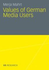 book Values of German Media Users: 1986 – 2007