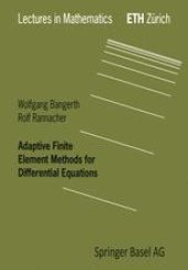 book Adaptive Finite Element Methods for Differential Equations