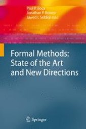 book Formal Methods: State of the Art and New Directions