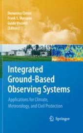 book Integrated Ground-Based Observing Systems: Applications for Climate, Meteorology, and Civil Protection