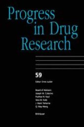 book Progress in Drug Research