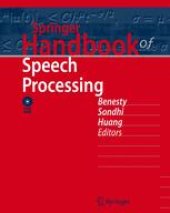 book Springer Handbook of Speech Processing