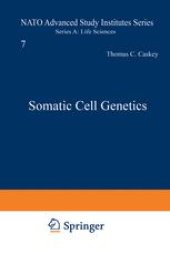 book Somatic Cell Genetics