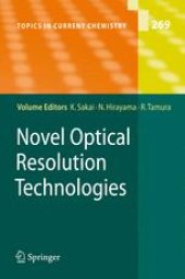 book Novel Optical Resolution Technologies