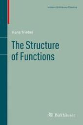 book The Structure of Functions