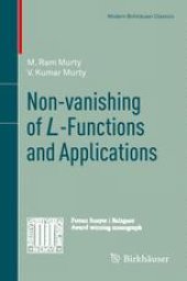 book Non-vanishing of L-Functions and Applications