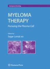 book Myeloma Therapy: Pursuing the Plasma Cell