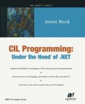 book CIL Programming: Under the Hood™ of .NET