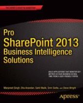 book Pro SharePoint 2013 Business Intelligence Solutions