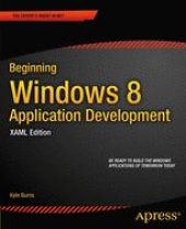 book Beginning Windows 8 Application Development: XAML Edition