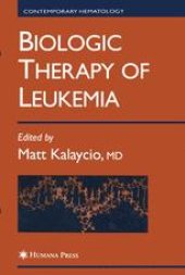 book Biologic Therapy of Leukemia