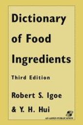 book Dictionary of Food and Ingredients