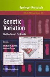 book Genetic Variation: Methods and Protocols