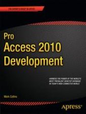 book Pro Access 2010 Development