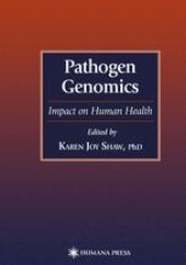 book Pathogen Genomics: Impact on Human Health