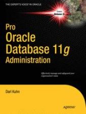 book Pro Oracle Database 11g Administration