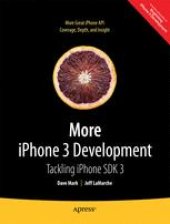 book More iPhone 3 Development: Tackling iPhone SDK 3