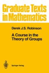 book A Course in the Theory of Groups