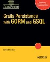 book Grails Persistence with GORM and GSQL