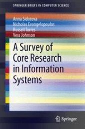 book A Survey of Core Research in Information Systems