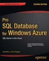 book Pro SQL Database for Windows Azure: SQL Server in the Cloud