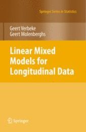 book Linear Mixed Models for Longitudinal Data