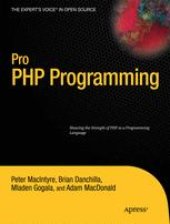 book Pro PHP Programming