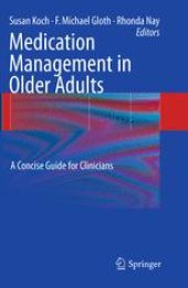 book Medication Management in Older Adults: A Concise Guide for Clinicians