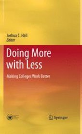 book Doing More with Less: Making Colleges Work Better