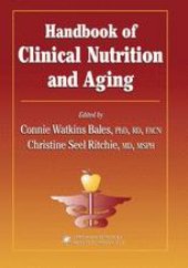 book Handbook of Clinical Nutrition and Aging