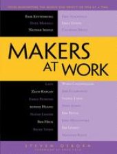 book Makers at Work: Folks Reinventing the World One Object or Idea at a Time