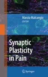 book Synaptic Plasticity in Pain