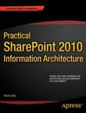 book Practical SharePoint 2010 Information Architecture