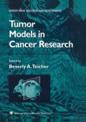 book Tumor Models in Cancer Research