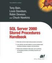 book SQL Server 2000 Stored Procedures Handbook